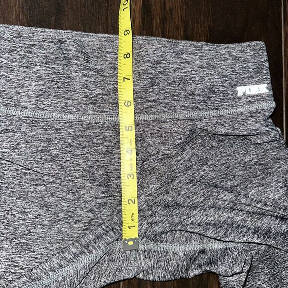 Victorias Secret Pink Women’s S Ultimate Yoga Cropped Leggings Heathered Gray - Picture 4 of 8